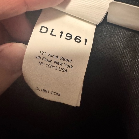 DL1961 Tilda Coated Shirt Jacket – Black (Size S) - Picture 7 of 8